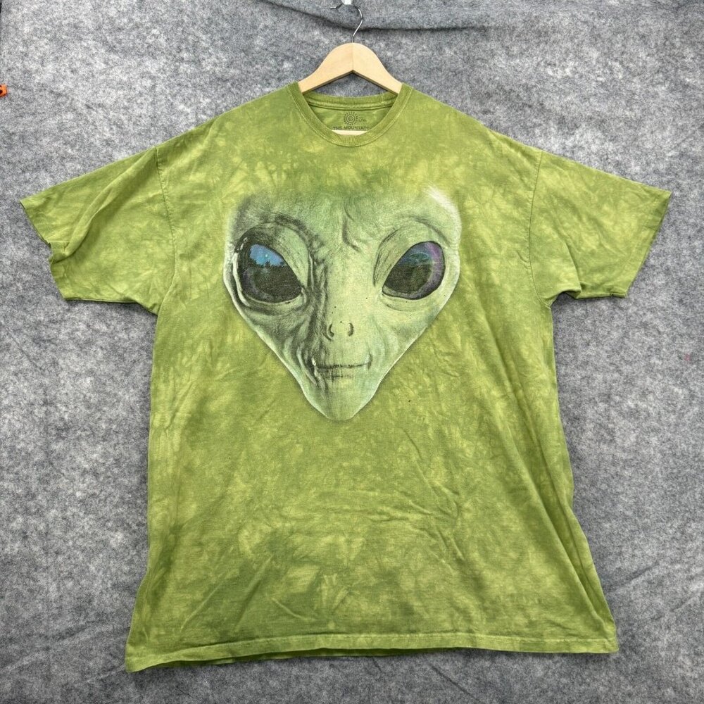 The Mountain Green Alien Short Sleeve Tee